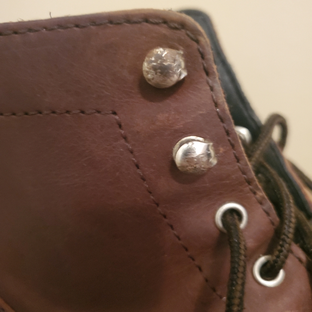 THURSDAY BOOT CO. Captain Cap Toe Arizona Adobe Leather Lace-Up Ankle Boots 12½ - Picture 11 of 11
